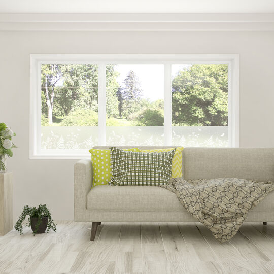 Fensterfolie static window border Meadow image number null